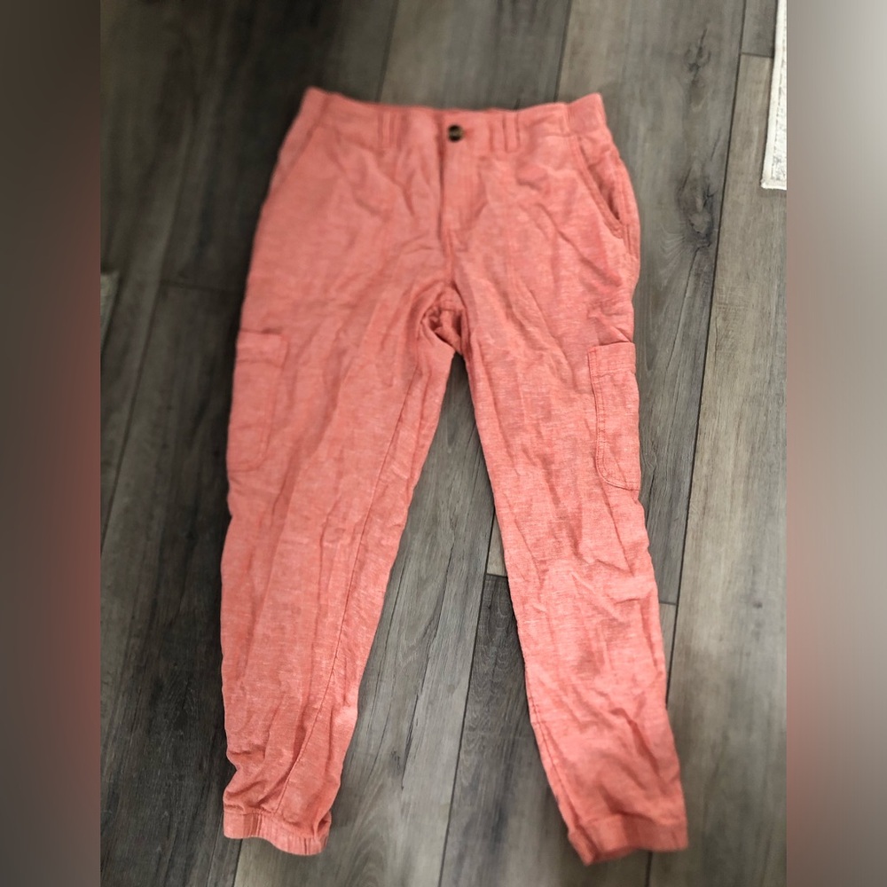 Sonoma linen cargo pants - size 10